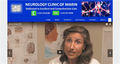 Desktop Screenshot of neurologymarin.com