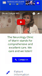 Mobile Screenshot of neurologymarin.com